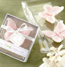Kit 10 Velas Decorativas Borboleta Rosa Com Caixa para Presente