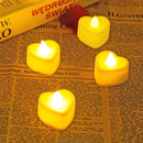 Kit 6 Velas De Coração de Led Tealight