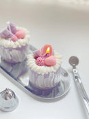 Vela Aromática Perfumada em 3D Bolo Decorativa