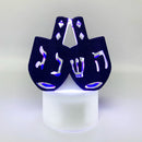 Kit 10 Velas Aromáticas Religião Estrela de Davi em LED