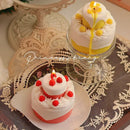 Velas Aromáticas Bolo 3D Cera de Soja WHISKER