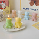10 Velas mini urso Aromaterapia Decorativa