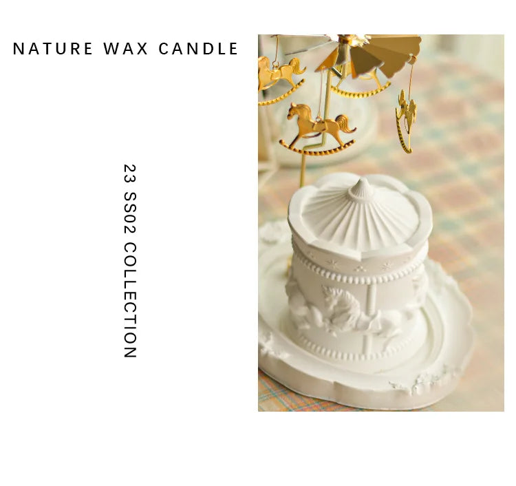 Velas decorativas de Carrossel Fragrância Premium