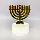 Kit 10 Velas Aromáticas Religião Estrela de Davi em LED