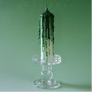 Velas Aromáticas Perfumadas de Lavanda Decorativa Linda Verde