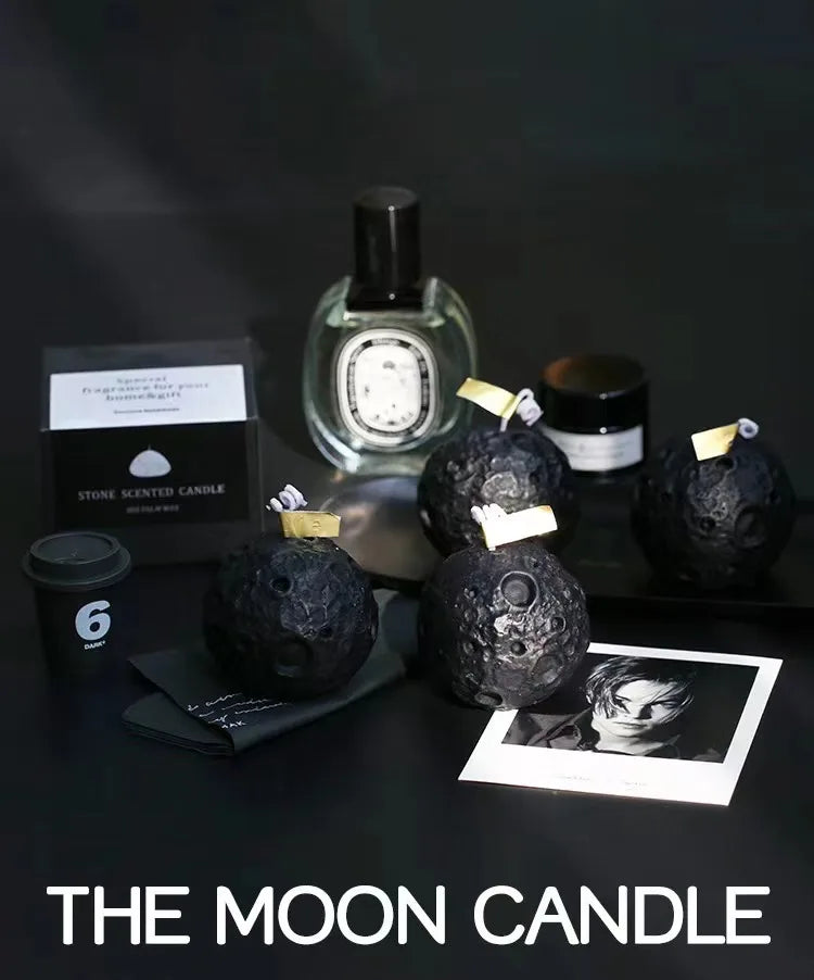 Vela Aromática Desenho 3D Meteorito Perfumada para Decoração Perfeita