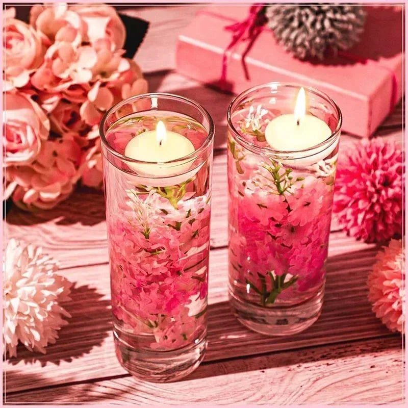 Kit 20 Velas Flutuantes Decorativas Premium Elegantes