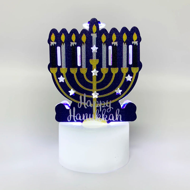 Kit 10 Velas Aromáticas Religião Estrela de Davi em LED