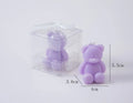 10 Velas mini urso Aromaterapia Decorativa