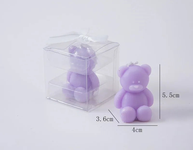 10 Velas mini urso Aromaterapia Decorativa