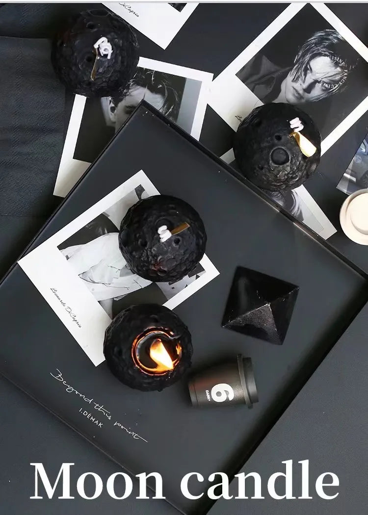 Vela Aromática Desenho 3D Meteorito Perfumada para Decoração Perfeita