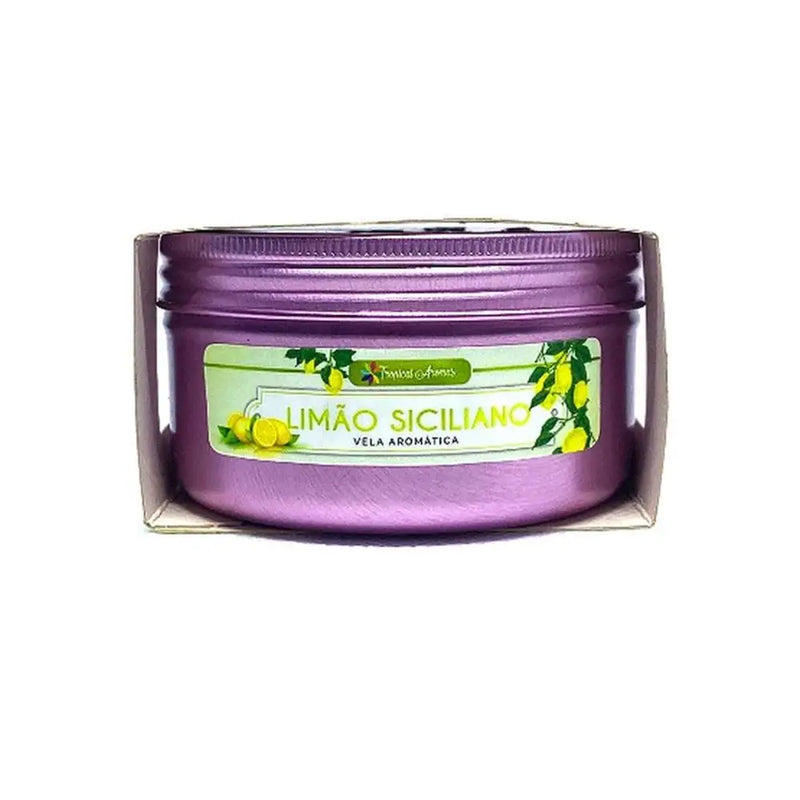 Vela Aromática Limão Siciliano 95g