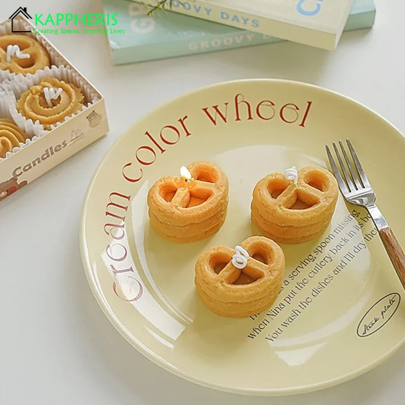 Velas Aromáticas Decorativas De Biscoitos Cookies