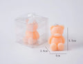 10 Velas mini urso Aromaterapia Decorativa
