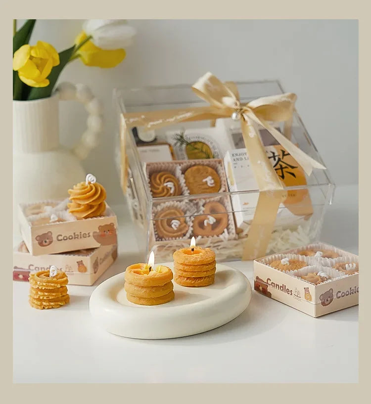 Velas Aromáticas Decorativas De Biscoitos Cookies