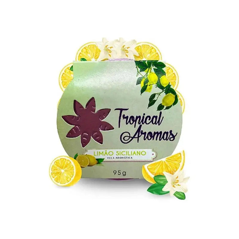 Vela Aromática Limão Siciliano 95g
