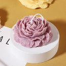 Vela Aromática Decorativa Perfumada Rosa Branca