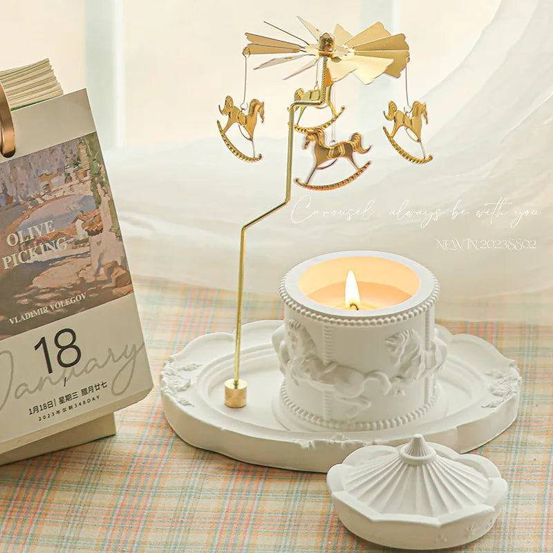 Velas decorativas de Carrossel Fragrância Premium