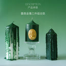 Velas Aromáticas Perfumadas de Lavanda Decorativa Linda Verde