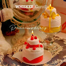 Velas Aromáticas Bolo 3D Cera de Soja WHISKER