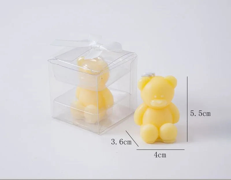 10 Velas mini urso Aromaterapia Decorativa