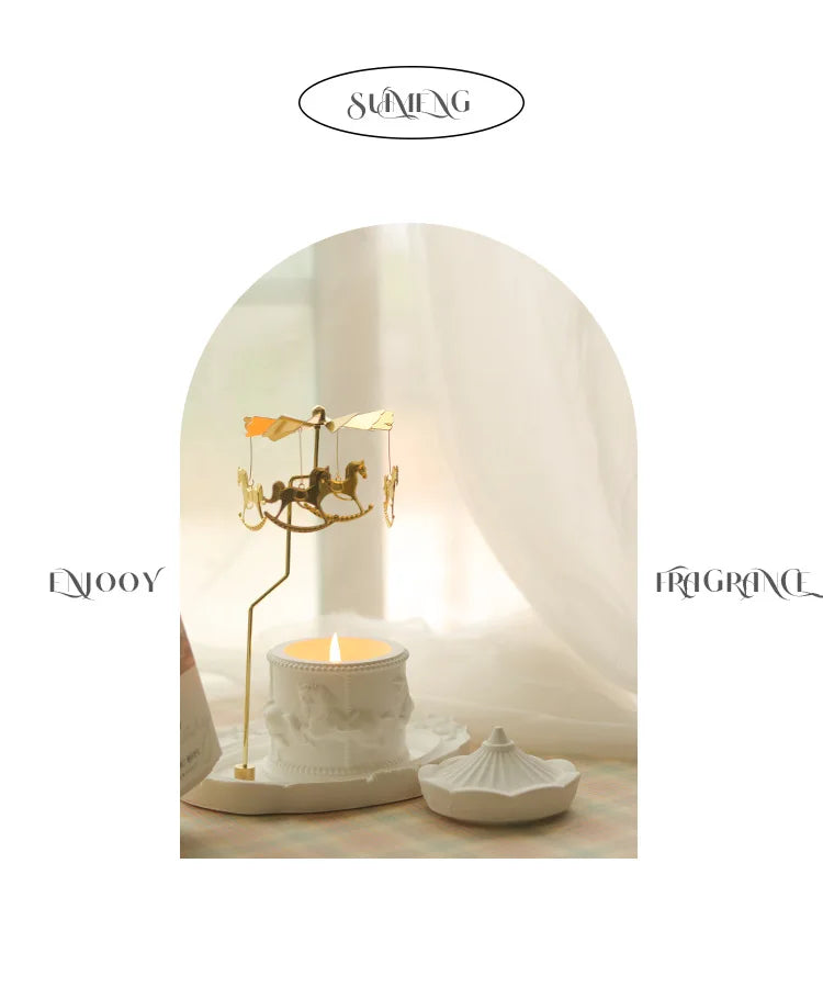 Velas decorativas de Carrossel Fragrância Premium