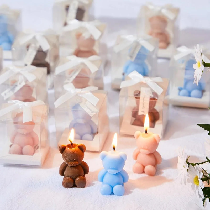 10 Velas mini urso Aromaterapia Decorativa