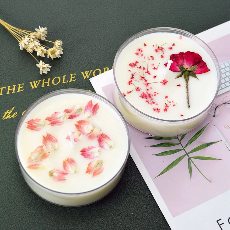 Vela Aromática Artesanal Planta Natural