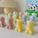 10 Velas mini urso Aromaterapia Decorativa