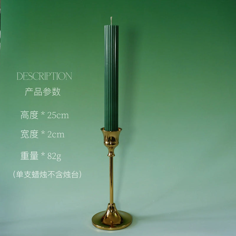 Velas Aromáticas Perfumadas de Lavanda Decorativa Linda Verde