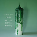 Velas Aromáticas Perfumadas de Lavanda Decorativa Linda Verde