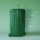 Velas Aromáticas Perfumadas de Lavanda Decorativa Linda Verde